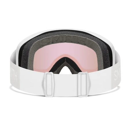 Smith Blazer Low Bridge Fit Goggle 2025-Goggles-White-Blue Sensor Mirror-Kunstadt Sports