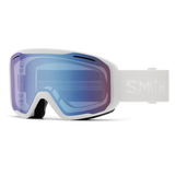 Smith Blazer Low Bridge Fit Goggle 2025-Goggles-White-Blue Sensor Mirror-Kunstadt Sports