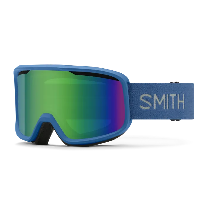 Smith Frontier Goggle 2025-Goggles-True Blue-Green Sol-X Mirror-Kunstadt Sports