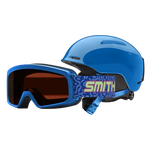 Smith Glide Junior MIPS Helmet / Rascal Combo 2025-Ski/Snowboard Helmets-Youth Xtra-Small 48-52CM-Cobalt-Kunstadt Sports