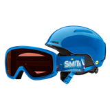 Smith Glide Junior MIPS Helmet / Snowday Combo 2025-Ski/Snowboard Helmets-Youth Small 51-55CM-Cobalt-Kunstadt Sports