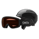 Smith Glide Junior MIPS Helmet / Snowday Combo 2025-Ski/Snowboard Helmets-Youth Small 51-55CM-Black-Kunstadt Sports