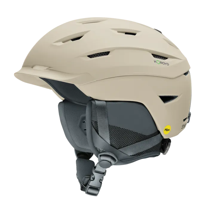 Smith Level MIPS Helmet 2025-Ski/Snowboard Helmets-Medium 55-59CM-Matte Chalk-Kunstadt Sports