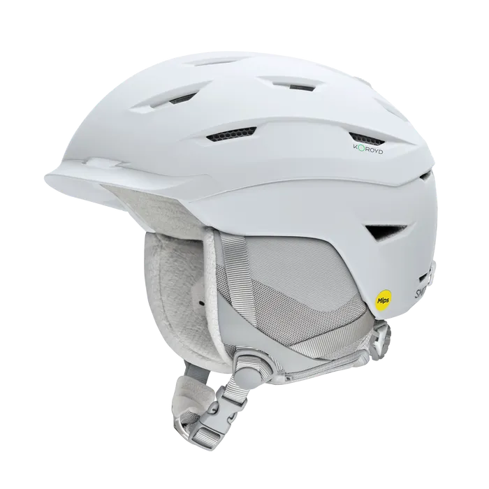 Smith Liberty MIPS Helmet 2025-Ski/Snowboard Helmets-Small 51-55CM-Matte White-Kunstadt Sports