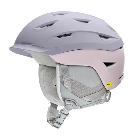 Smith Liberty MIPS Helmet 2025-Ski/Snowboard Helmets-Small 51-55CM-Matte Lunar Fog / Blush-Kunstadt Sports