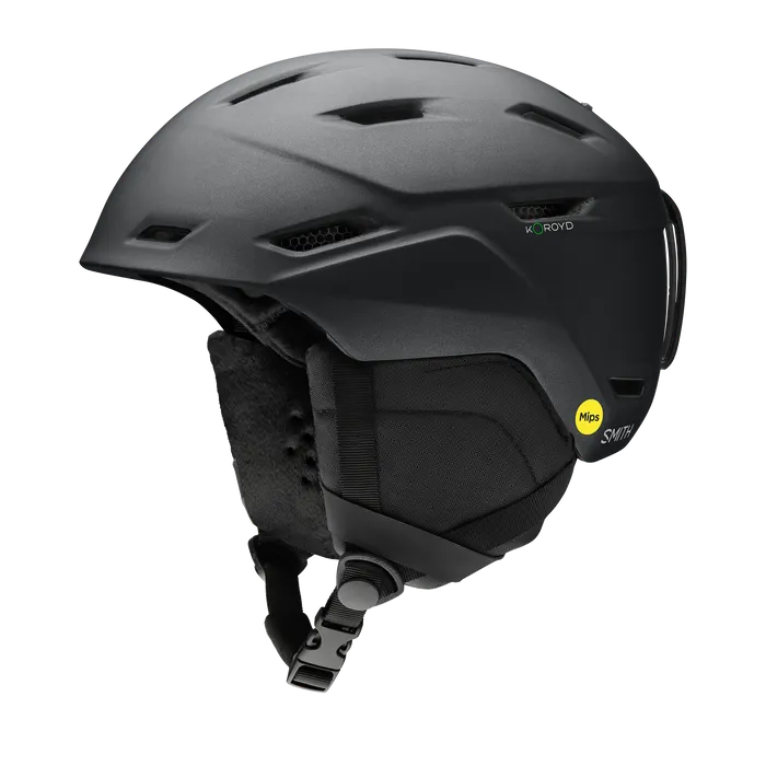 Smith Mirage Helmet 2025-Ski/Snowboard Helmets-Small 51-55CM-Matte Black Pearl-Kunstadt Sports