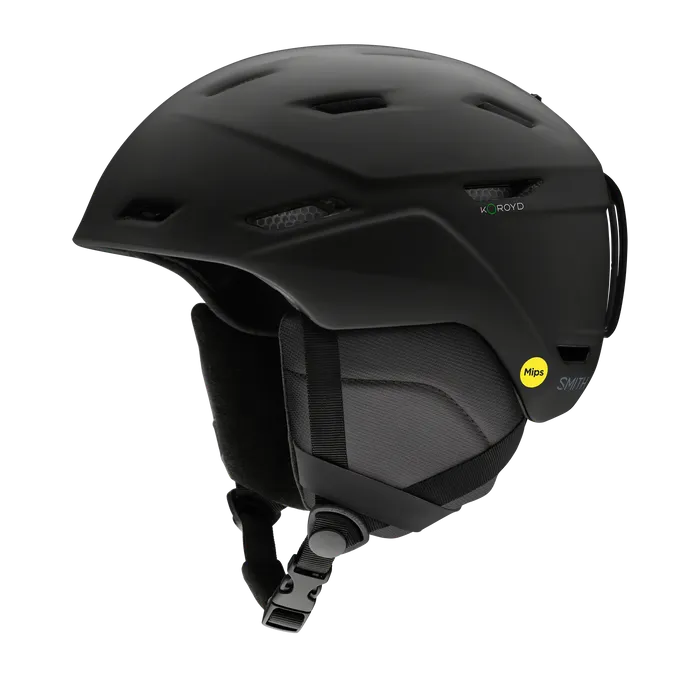 Smith Mission Helmet 2025-Ski/Snowboard Helmets-Small 51-55CM-Matte Black-Kunstadt Sports