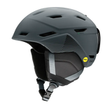 Smith Mission MIPS Helmet 2025-Ski/Snowboard Helmets-Small 51-55CM-Matte Slate Stripes-Kunstadt Sports