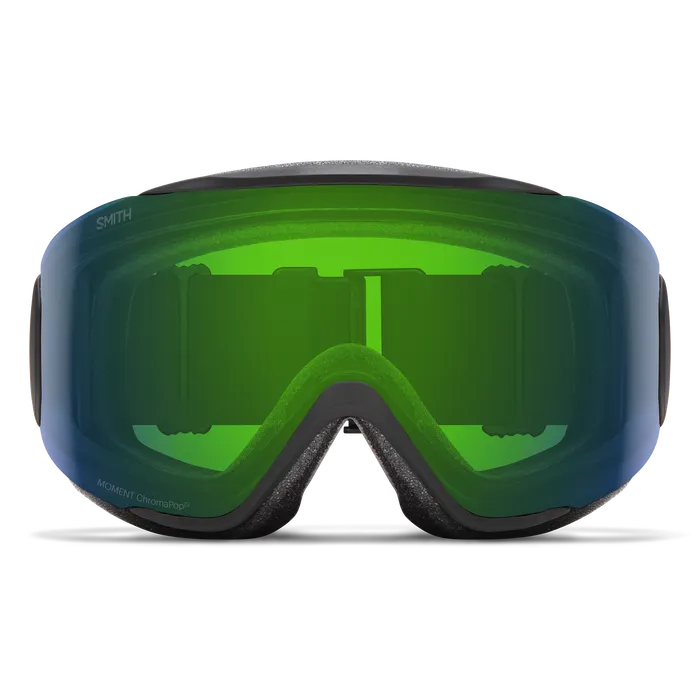 Smith Moment Goggle 2025-Goggles-Black-ChromaPop Everyday Green Mirror-Kunstadt Sports