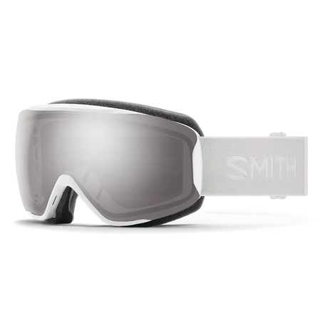 Smith Moment Goggle 2025-Goggles-White Vapor-ChromaPop Sun Platinum Mirror-Kunstadt Sports