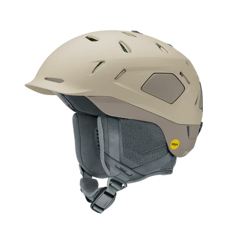 Smith Nexus MIPS Helmet 2025-Ski/Snowboard Helmets-Medium 55-59CM-Matte Chalk/Slate-Kunstadt Sports