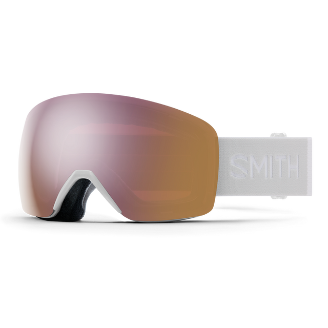 Smith Skyline Goggle 2025-Goggles-White Vapor-ChromaPop Everyday Rose Gold Mirror-Kunstadt Sports