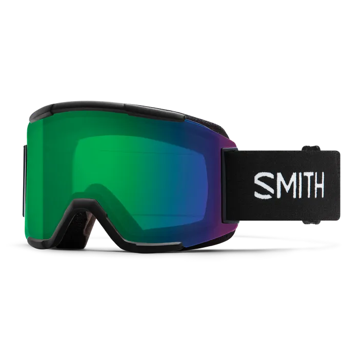 Smith Squad Goggle 2025-Goggles-Black-ChromaPop Everyday Green Mirror-Kunstadt Sports