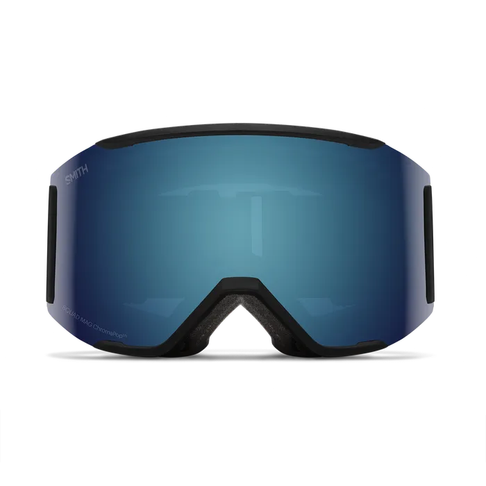 Smith Squad Mag Goggle 2025-Goggles-Black-ChromaPop Sun Blue Mirror-Kunstadt Sports