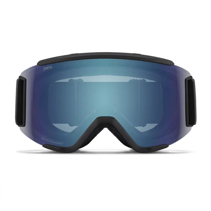 Smith Squad S Goggle 2025-Goggles-Black-ChromaPop Everyday Blue Mirror-Kunstadt Sports