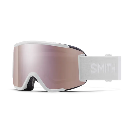 Smith Squad S Goggle 2025-Goggles-White Vapor-ChromaPop Everyday Rose Gold Mirror-Kunstadt Sports