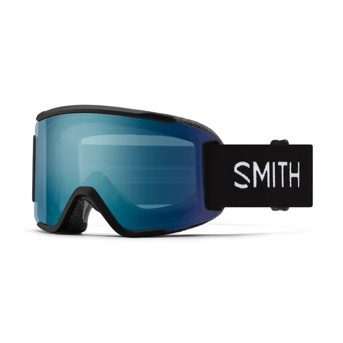 Smith Squad S Goggle 2025-Goggles-Black-ChromaPop Everyday Blue Mirror-Kunstadt Sports