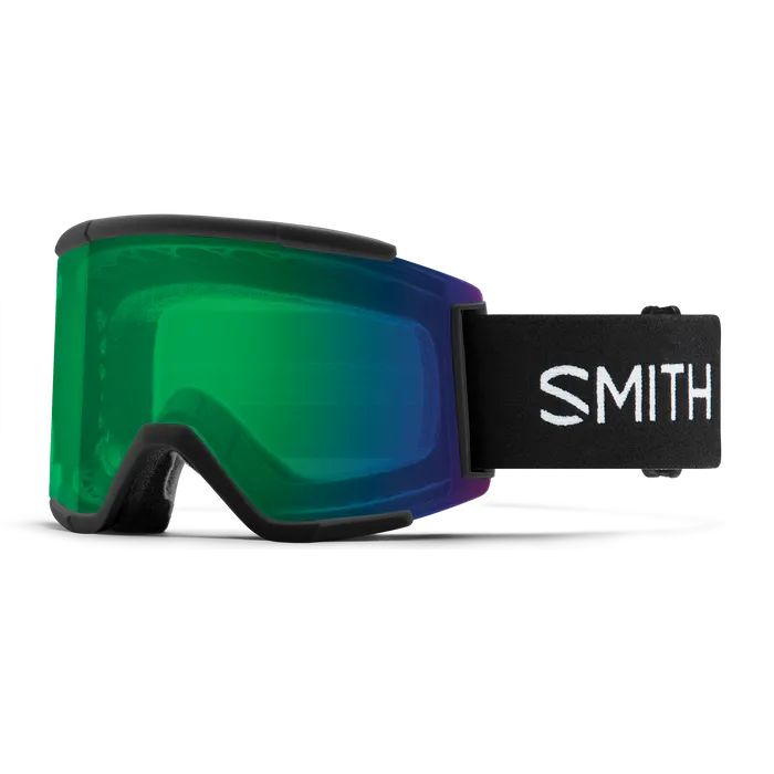 Smith Squad XL Goggle 2025-Goggles-Black-ChromaPop Everyday Green Mirror-Kunstadt Sports