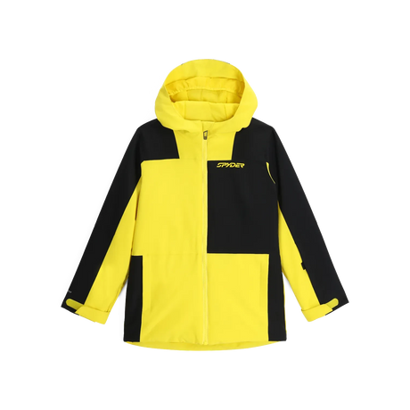 Spyder Junior Slash Jacket 2025-Snowboard/Ski Clothing-ACID YELLOW-5-Kunstadt Sports