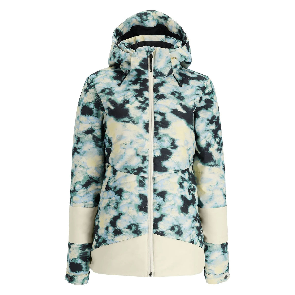 Spyder Women's Haven Jacket 2025-Snowboard/Ski Clothing-TIE DYE VANILLA LATTE-8-Kunstadt Sports