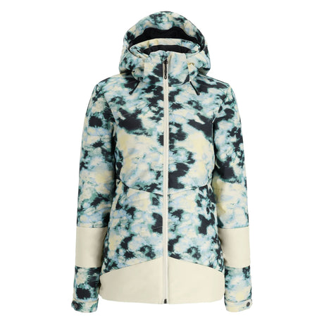 Spyder Women's Haven Jacket 2025-Snowboard/Ski Clothing-TIE DYE VANILLA LATTE-8-Kunstadt Sports