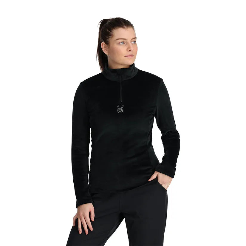 Spyder Women's Shimmer Bug 1/2 Zip 2025-Snowboard/Ski Clothing-VAN-S-Kunstadt Sports