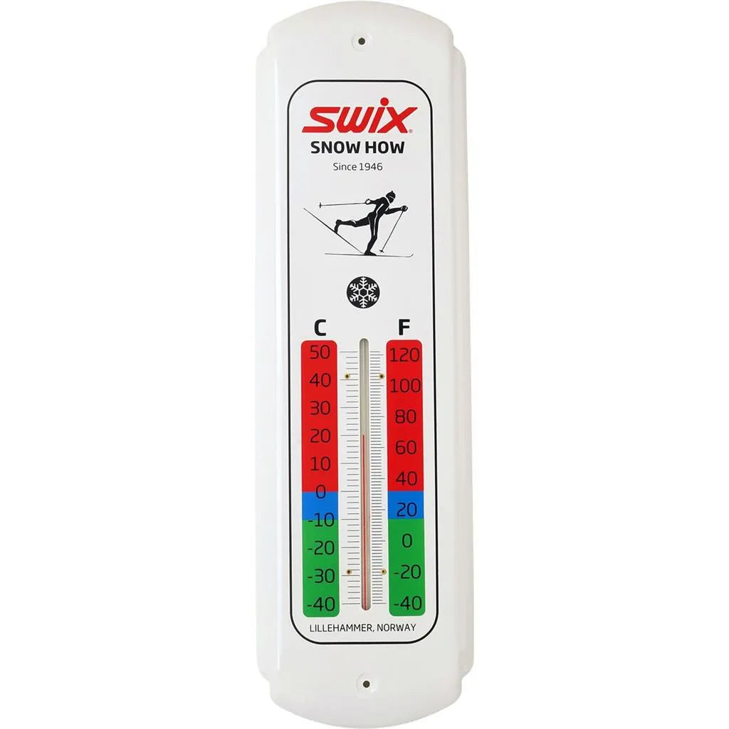 Swix Cross Country Grip Waxes Rectangular Wall Thermometer