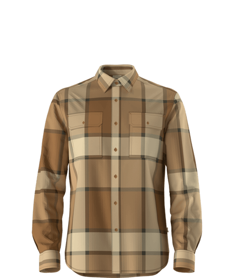 The North Face Men's Arroyo Flannel Shirt 2025-Snowboard/Ski Clothing-L-Utility Brown M-Kunstadt Sports