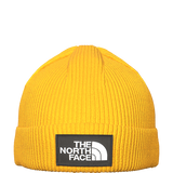 The North Face Unisex TNF Logo Box Cuf Beanie 2025-Outerwear Accessories-One Size-Summit Gold-Kunstadt Sports