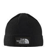 The North Face Unisex TNF Logo Box Cuf Beanie 2025-Outerwear Accessories-One Size-TNF Black-Kunstadt Sports