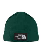 The North Face Unisex TNF Logo Box Cuf Beanie 2025-Outerwear Accessories-One Size-Evergreen-Kunstadt Sports