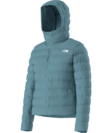 The North Face Women's Aconcagua 3 Hoodie 2025-Snowboard/Ski Clothing-L-Algae Blue-Kunstadt Sports