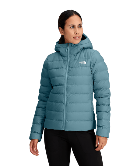 The North Face Women's Aconcagua 3 Hoodie 2025-Snowboard/Ski Clothing-L-Algae Blue-Kunstadt Sports