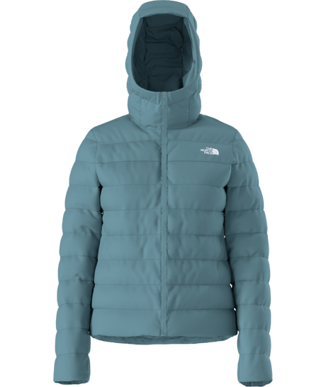 The North Face Women's Aconcagua 3 Hoodie 2025-Snowboard/Ski Clothing-L-Algae Blue-Kunstadt Sports