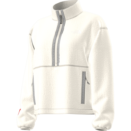 The North Face Women's TNF Fleeski 1/4 Zip Pullover 2025-Snowboard/Ski Clothing-L-White Dune-Kunstadt Sports