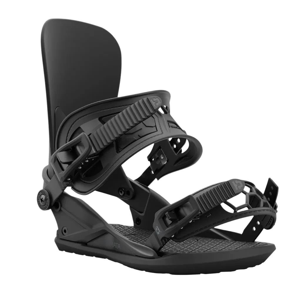 Union Strata Snowboard Binding 2025-Snowboard Bindings-M-Black-Kunstadt Sports