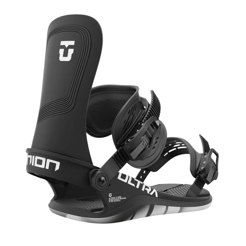 Union Ultra M Snowboard Binding 2025-Snowboard Bindings-M-Black-Kunstadt Sports