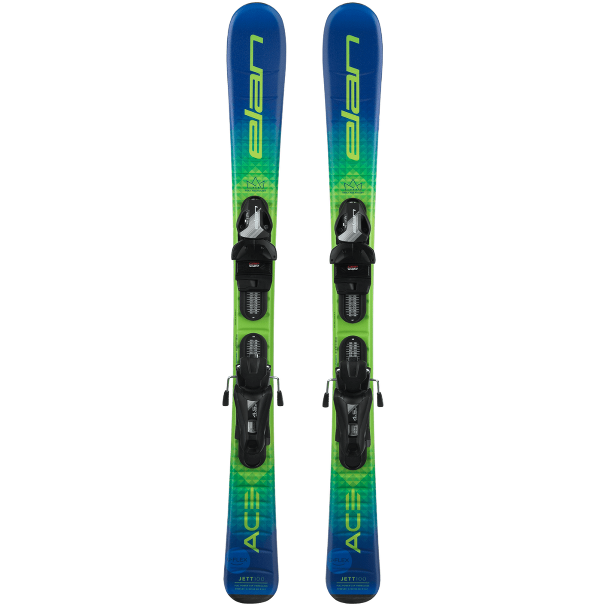 Elan Jett エラン スキー 130cm キッズ ジュニア Elan 2024 JETT Junior Ski + EL 4.5 DB929222 Binding