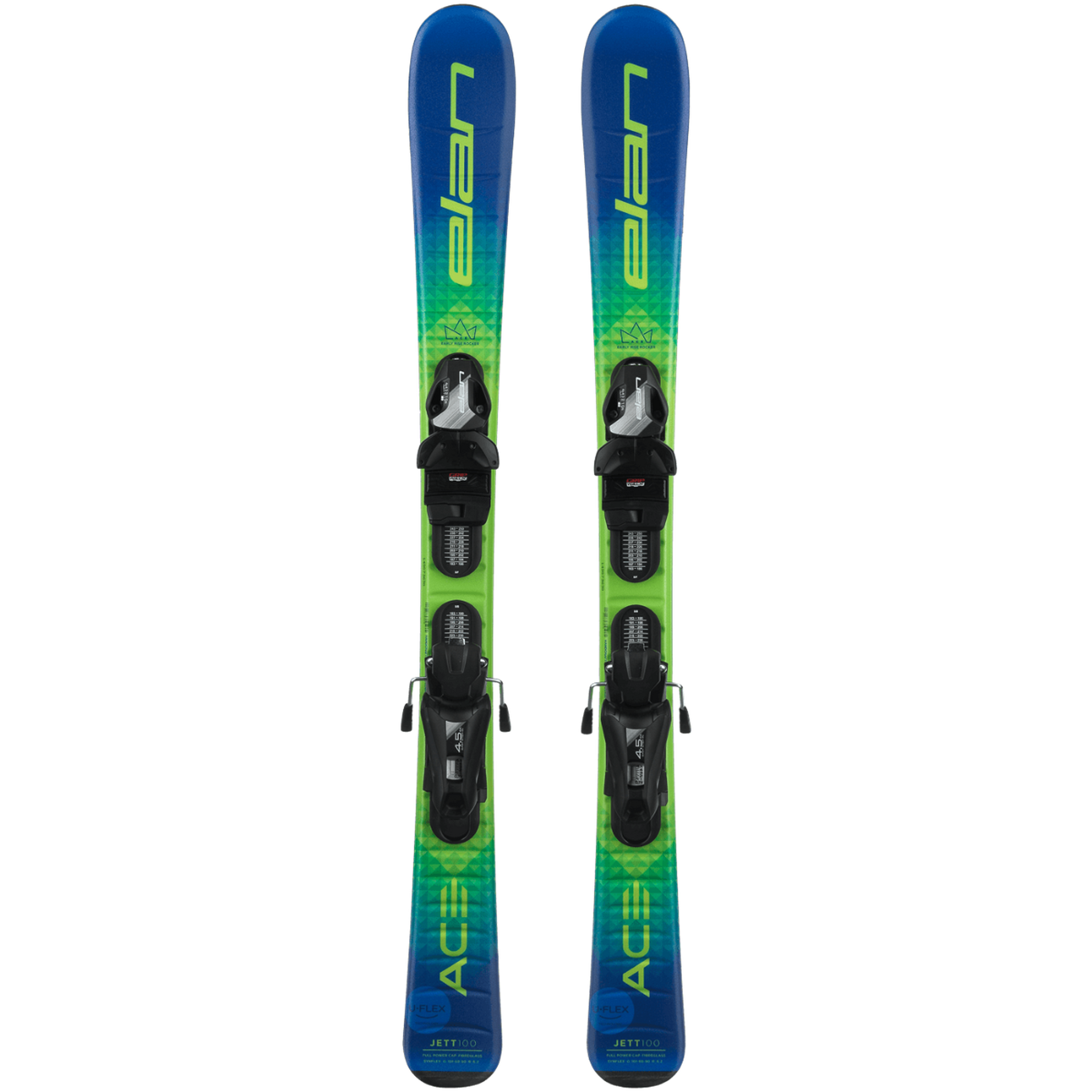 elan sky 140cm　×　el 4.5 Elan Maxx Skis with Shift El 4.5 Bindings 2025 - Kids' - Als.com