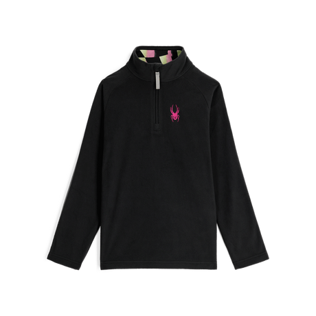 Spyder Womens Speed 1/4 Zip Fleece Jacket Black Size (Clothing) Large