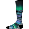 Smartwool Junior Ski Zero Cushion Aurora Flash Print Over The Calf Socks 2026