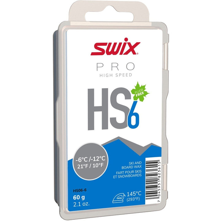 Fart Swix Pro High Speed ​​HS6 Bleu -6C à -12C