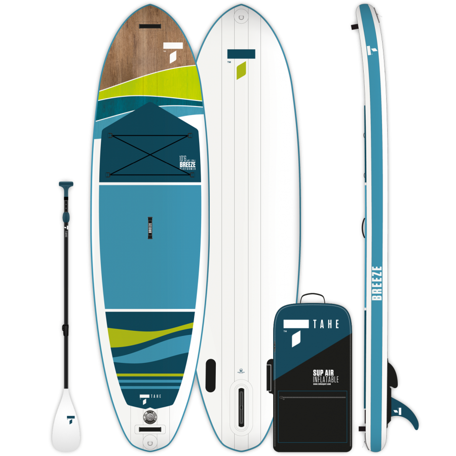TAHE 2022 SUP AIR BREEZE PERFORMER PACK Inflatable Stand Up Paddleboard Complete Kit