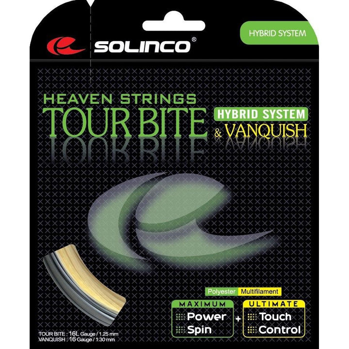 Solinco Tour Bite / Vanquish Hybrid
