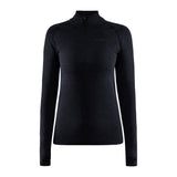 Craft 2022 Core Dry Active Comfort Manches longues à demi-fermeture éclair pour femme