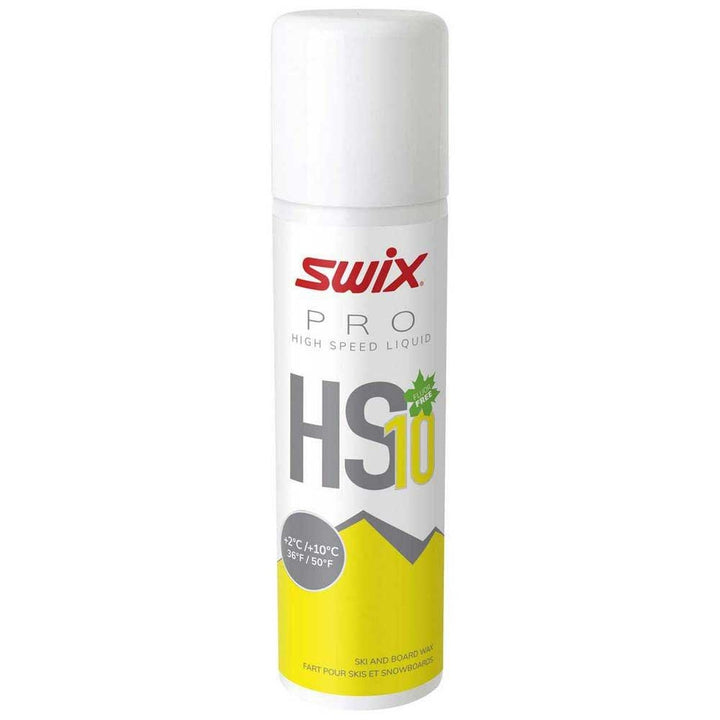 Swix Pro High Speed ​​Liquid HS10 Liquide Jaune +2C à +10C Wax