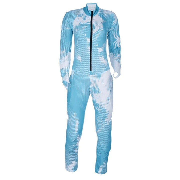 World Cup DH Ski Racing Suit - Vonn Stars (White) - Womens | Spyder