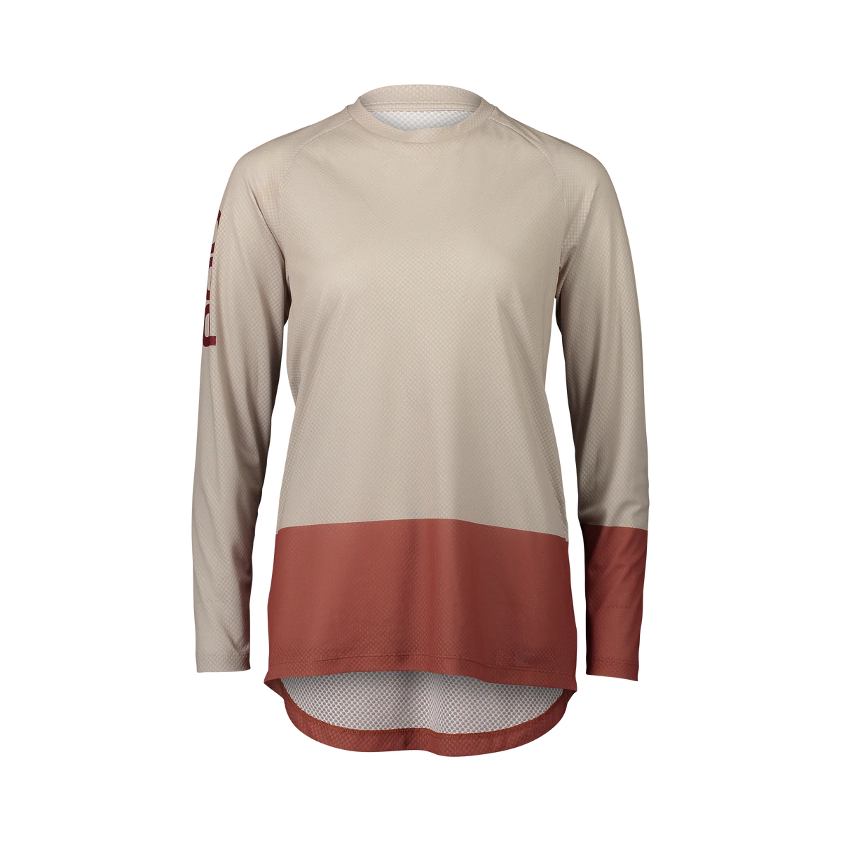 POC Mtb Pure Long Sleeve Jersey Women s Light Sandstone Beige Himalayan Salt M