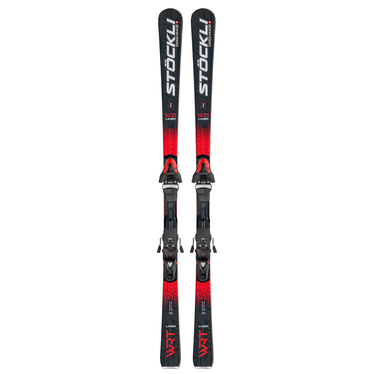 Stockli 2024 Laser WRT Ski + SRT12 Red/Black Binding