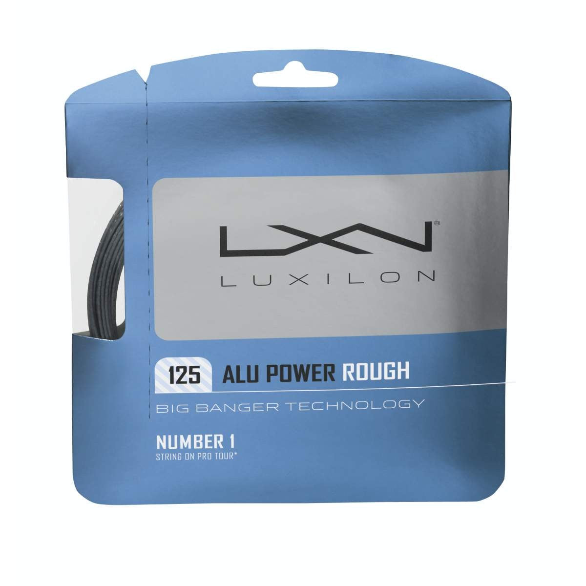 Cordage Luxilon Alu Power Rough 125 Silver